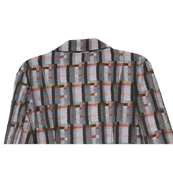 NWT Hilton Hollis Jacket Size Large Multicolor Boho Artsy Business Casual Career - Picture 11 of 16